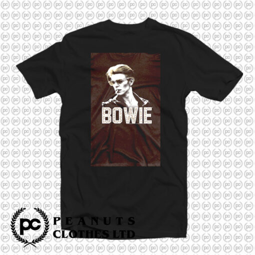 David Bowie The Man Photo Leopard T Shirt