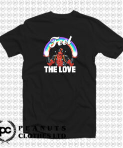 Deadpool Feel The Love Marvel Comics T Shirt