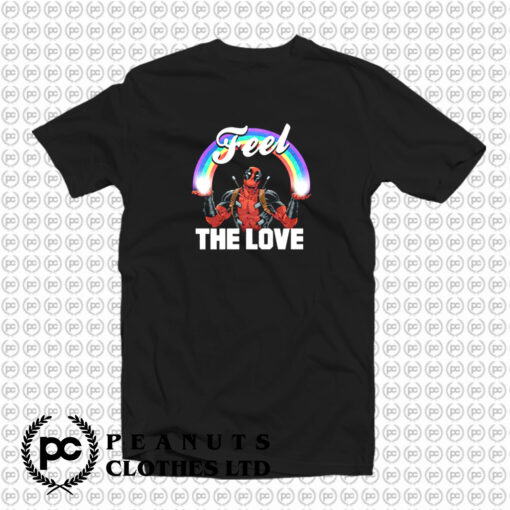 Deadpool Feel The Love Marvel Comics T Shirt