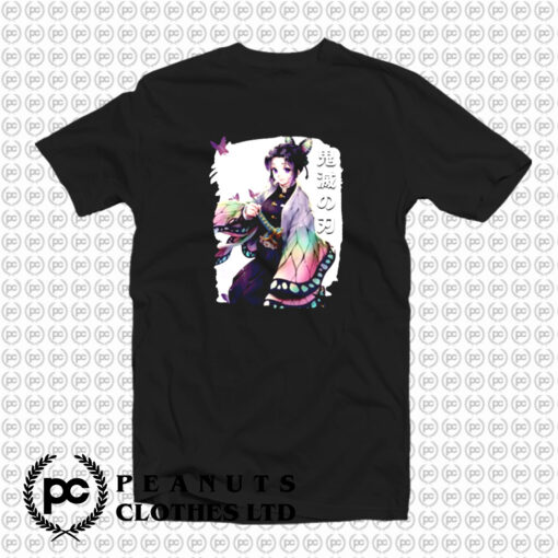 Demon Slayer Supernatural Anime Character Shinobu Kocho T Shirt