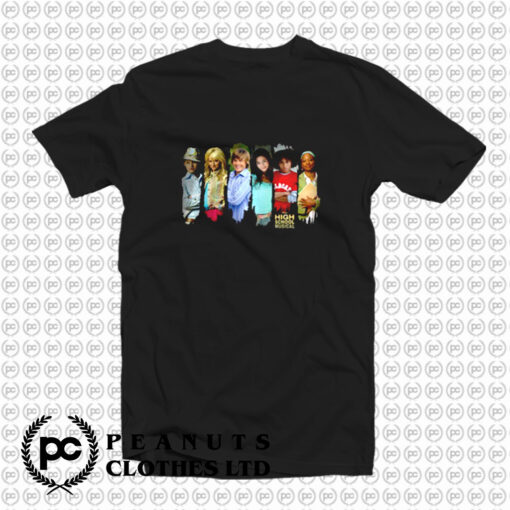 Disney Channel High School Musical characters T Shirt