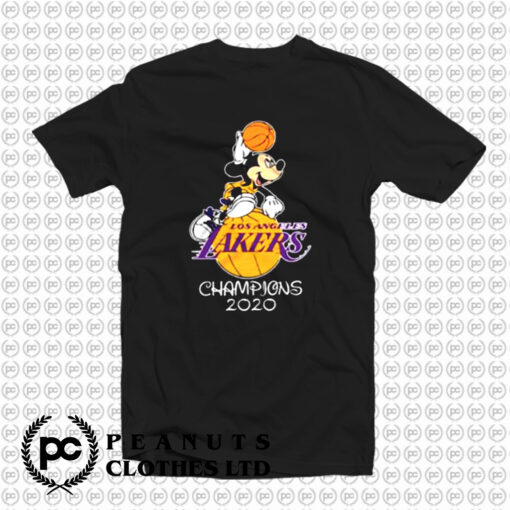 Disney Los Angeles Lakers Champion 2022 T Shirt