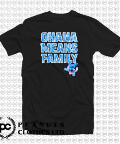 Disney Ohana Means Family Unisex T Shirt