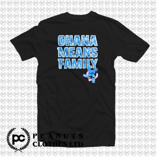 Disney Ohana Means Family Unisex T Shirt