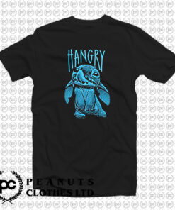 Disney Stitch Hangry Graphic Adult T Shirt