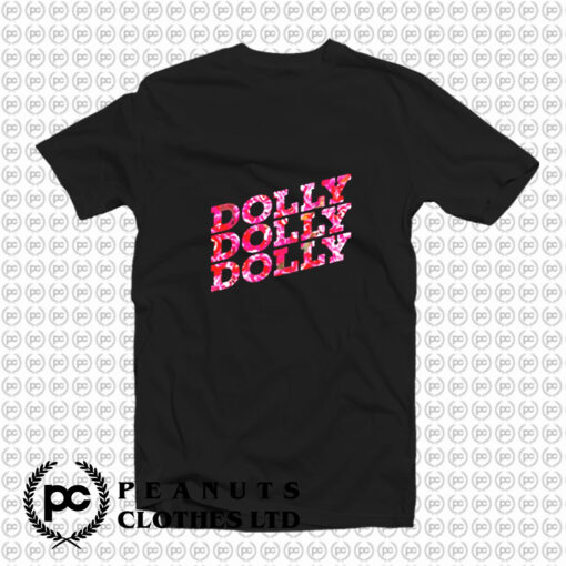 Dolly Parton Floral Print T Shirt