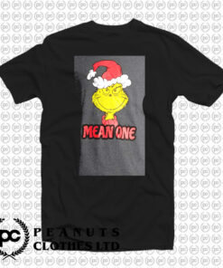 Dr. Seuss Grinch Mean One Holiday Christmas T Shirt