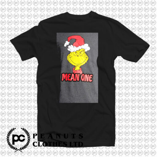 Dr. Seuss Grinch Mean One Holiday Christmas T Shirt