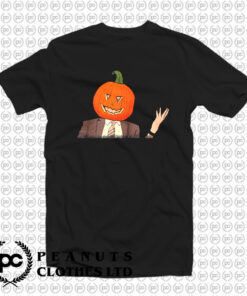 Dwight Pumpkin Raglan Baseball T Shirt