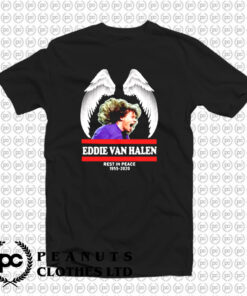 Eddie Van Halen Rest In Peace 1955 2022 T Shirt