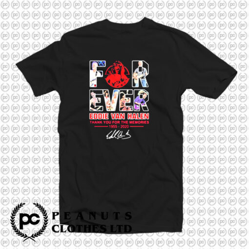 Eddie Van Halen Thank You For The Memories T Shirt