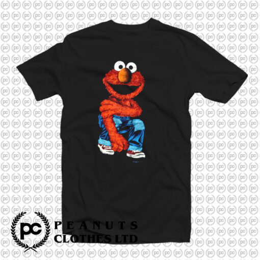 Elmo Sesame Street Cartoon Retro Jim Henson T Shirt