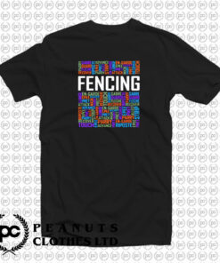 Fencing Lover T Shirt