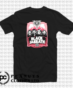 Flames Black Sabbath T Shirt