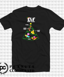 Food Groups Elf Buddy Christmas T Shirt