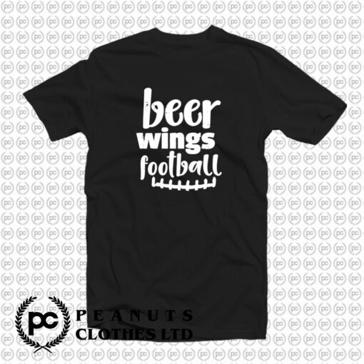 Football Beer T Shirt