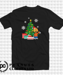 Franklin Peanuts Around The Christmas Tree T Shirt