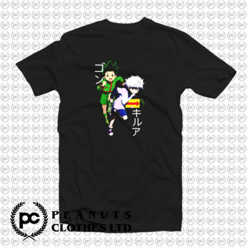 Friends Gon Killua Skateboarding T Shirt