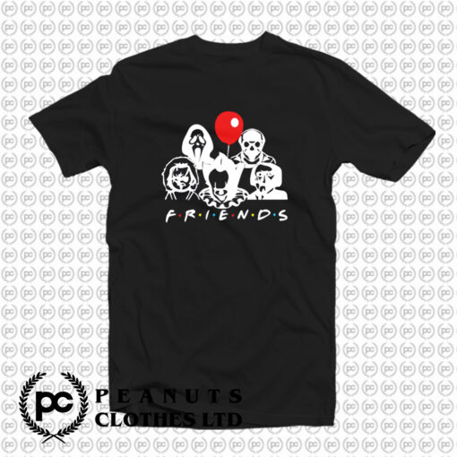 Friends Michael Myers Pennywise Chucky T Shirt