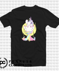 Funny Cute Pooping Rainbow Unicorn T Shirt