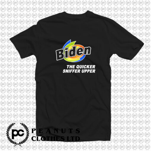 Funny Hidin Biden Hair Sniffer Anti Joe Biden Pro Trump T Shirt