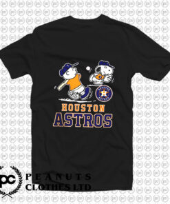 Funny Houston Charlie And Snoopy Baseball T Shirt