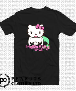 Funny Kitty Mermaid T Shirt