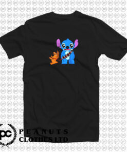 Funny Scooby Doo and Stitch Friend T Shirt