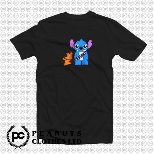 Funny Scooby Doo and Stitch Friend T Shirt