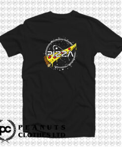 Funny Slice Of Pizza Nasa Parody T Shirt