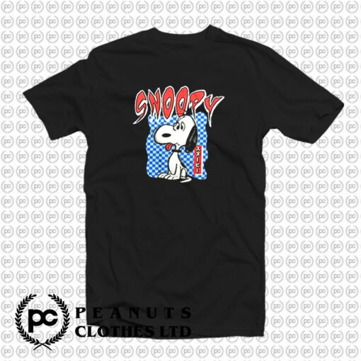 Funny Snoopy Peanut Kanji Japan T Shirt