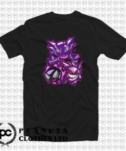 Gengar Ghastly and Huanter T Shirt