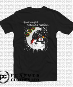 Good Night Peanuts Nation T Shirt