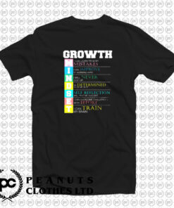 Growth New Mindset And Resolution T Shirt