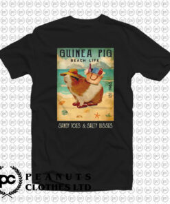 Guinea Pig Beach Life T Shirt