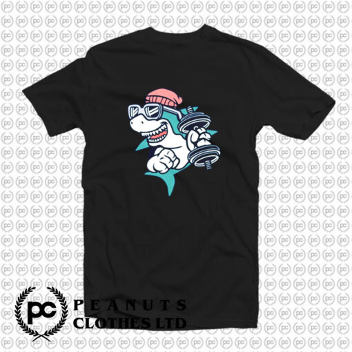 Gym Shark Cartoon T Shirt