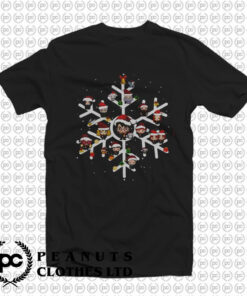 Harry Potter Characters On Snowflakes T Shirt