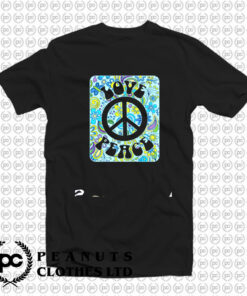 Hippie Love Peace T Shirt