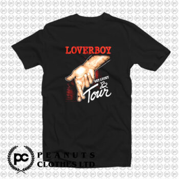 Loverboy Get Lucky Tour 1982 Album T Shirt