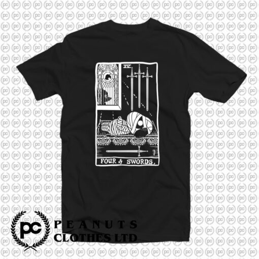 Lucky as Four of Swords T Shirt