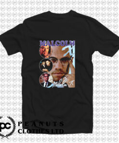 Malcolm X Bootleg Rap T Shirt