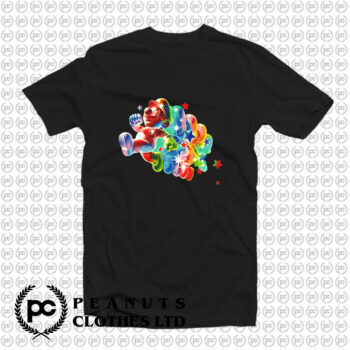 Mario Galaxy Rainbow T Shirt