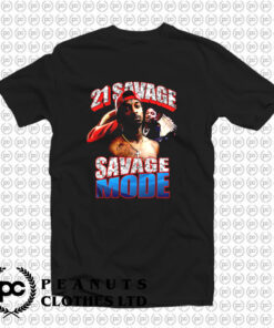 Match Jordan 1 Top 3 Savage Mode 21 Savage T Shirt