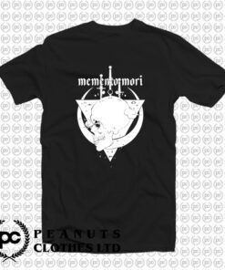 Memento Mori Skull Black T Shirt