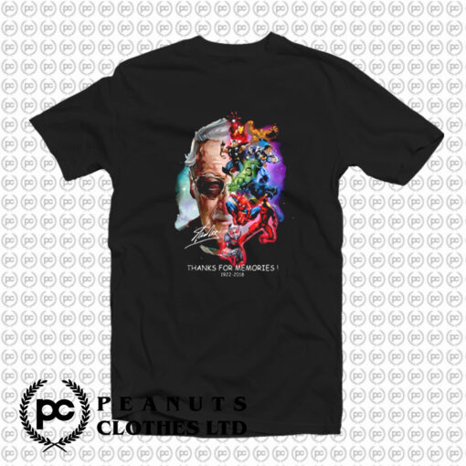 Memories Stan Lee Father Of Marvel T Shirt