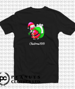 Merry Christmas 2022 Santa Quarantine T Shirt