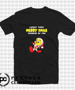 Merry Christmas With Funny Looney Tunes T Shirt