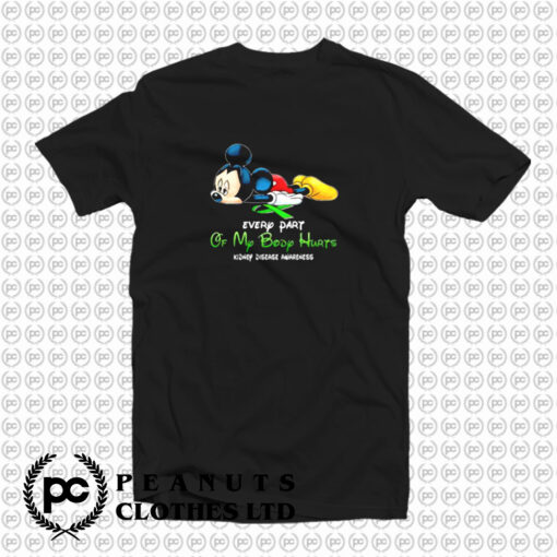 Mickey Mouse Every Part T Shirt