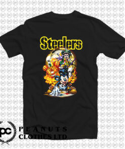 Mickey Mouse Halloween Pittsburgh Steelers T Shirt