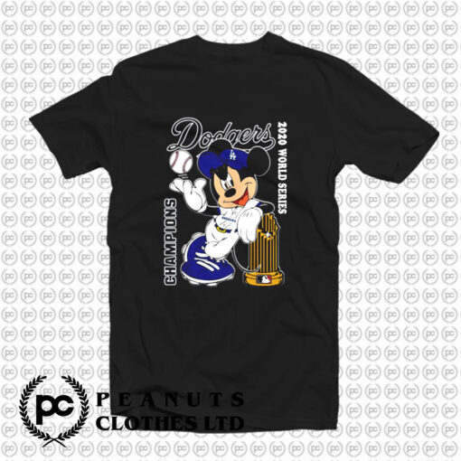 Mickey Mouse LA Dodgers 2022 World Series Champions T Shirt